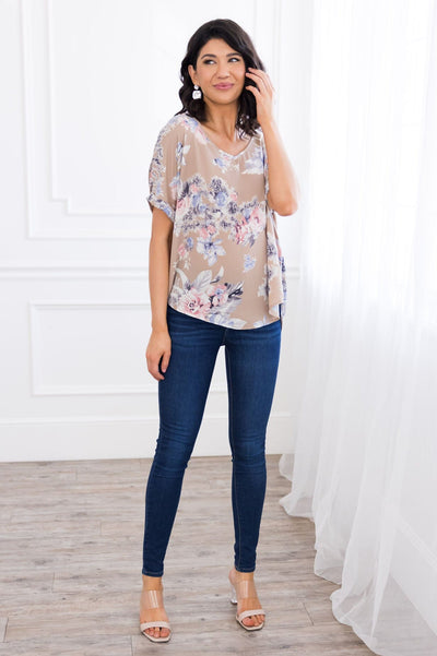 Love Abounds Floral Top Tops vendor-unknown