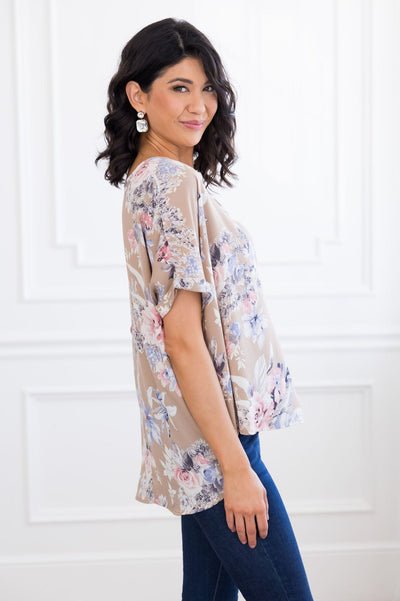 Love Abounds Floral Top Tops vendor-unknown