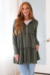Free And Flowy Modest Zipper Hoodie Modest Dresses vendor-unknown
