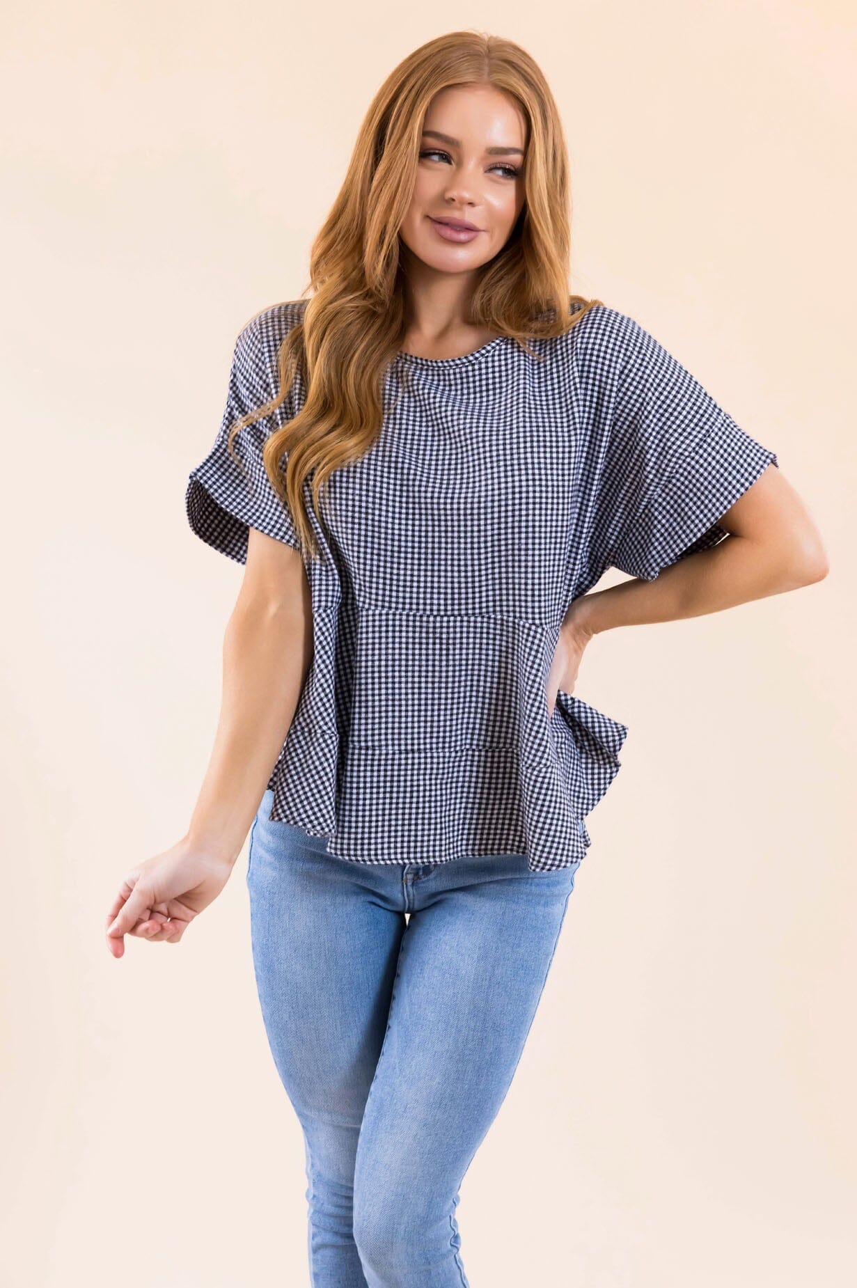 Believe It Or Not Peplum Blouse NeeSee's Dresses 