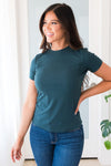 Ever So Lovely Modest Ribbed Top Tops vendor-unknown