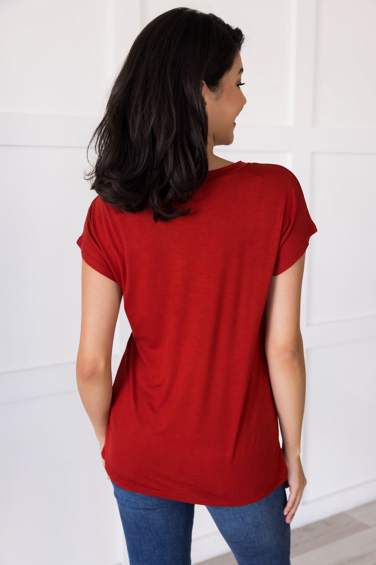 Basically Beautiful Pocket Tee NeeSee's Dresses 