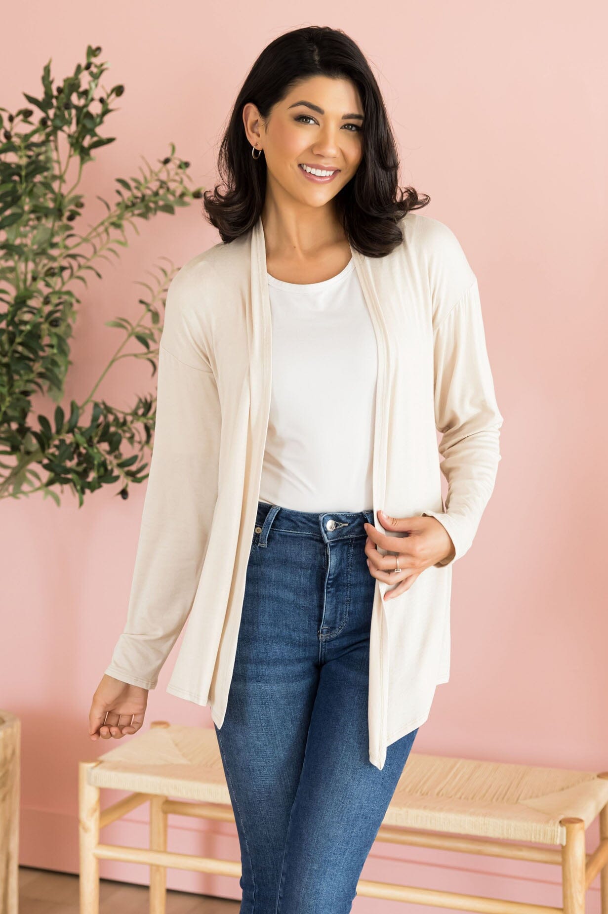 My Match Cozy Cardigan Tops vendor-unknown 