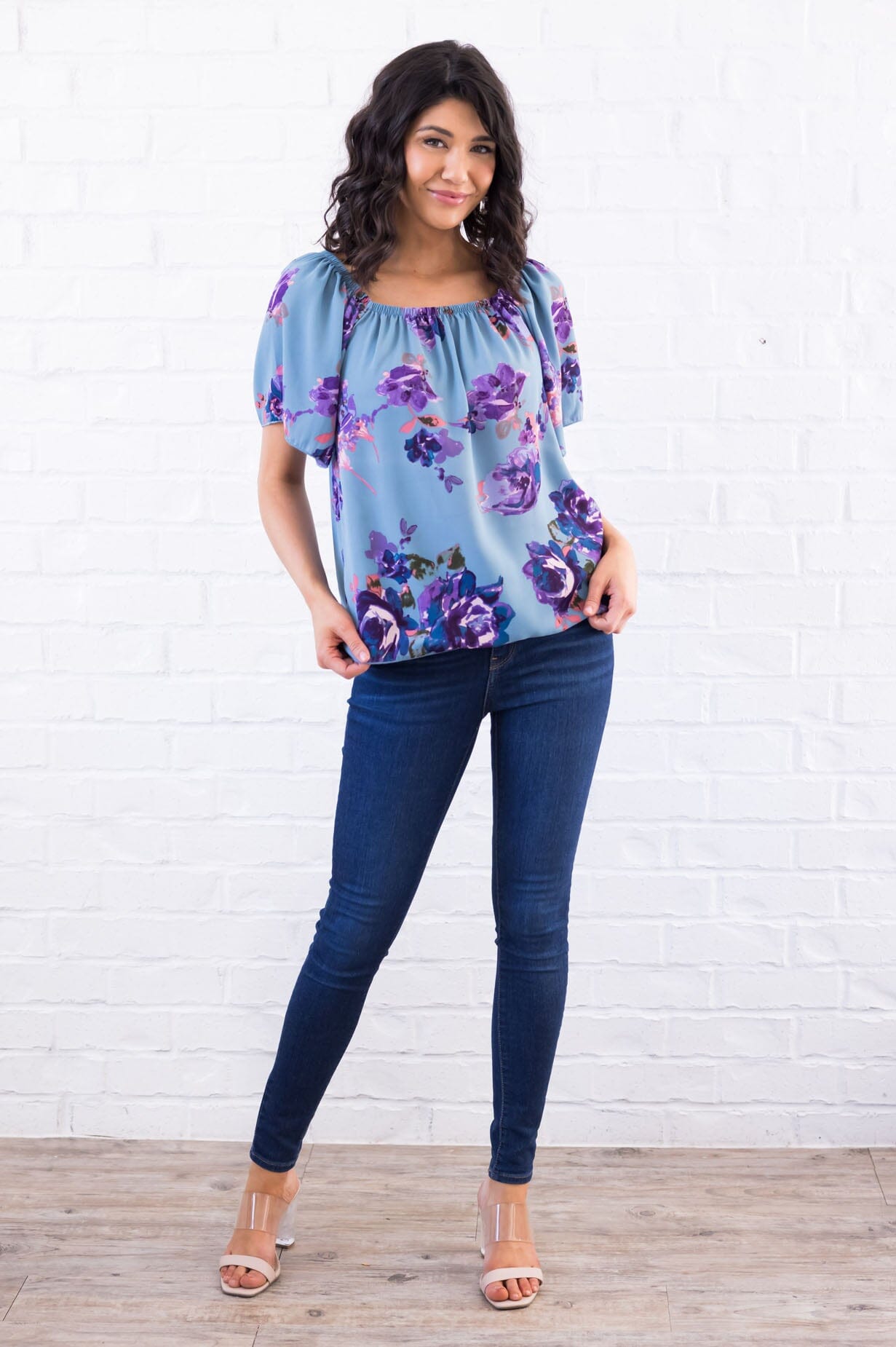 Abundant Beauty Modest Top Tops vendor-unknown 