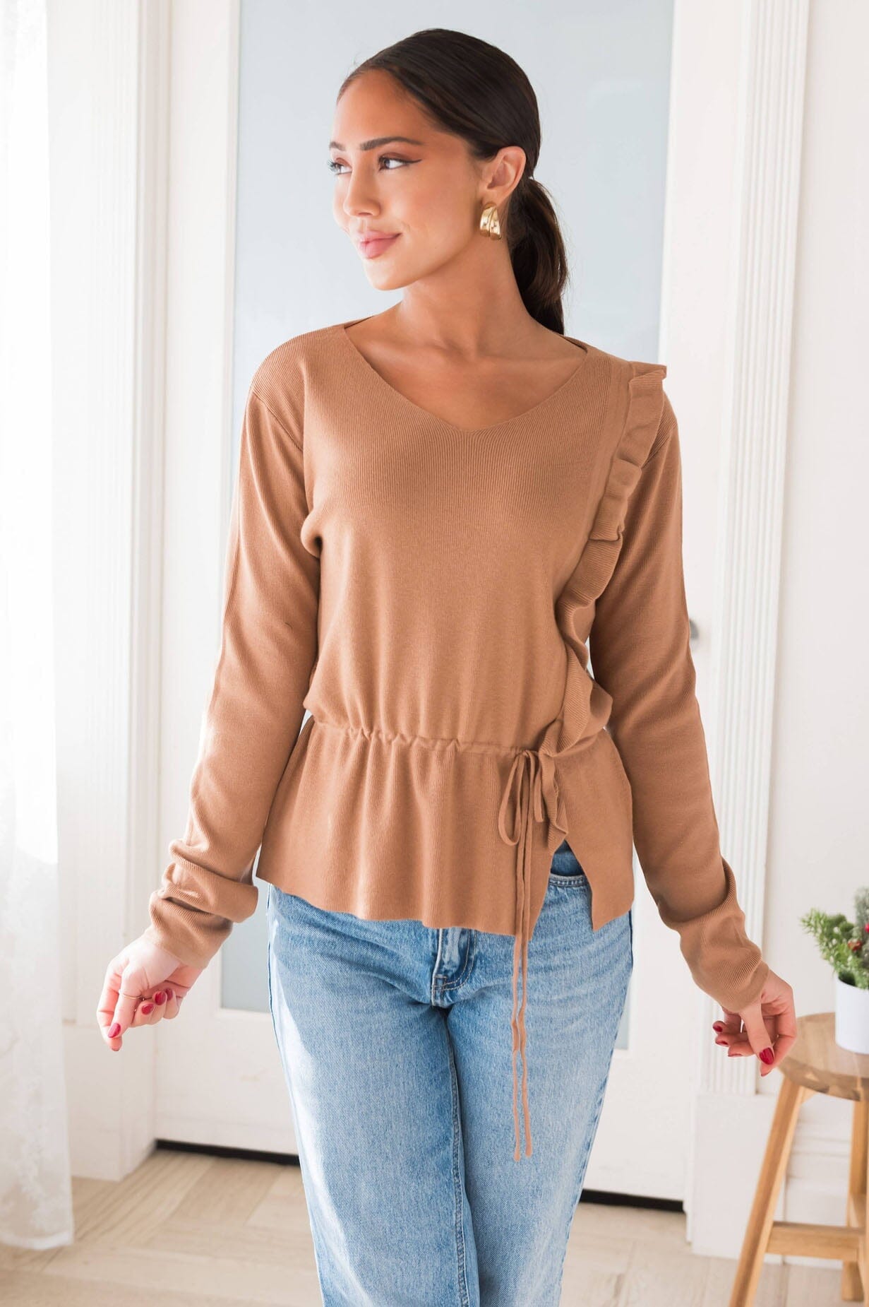 FREE Day 7 Sweater w/ $50 Order Modest Dresses vendor-unknown 