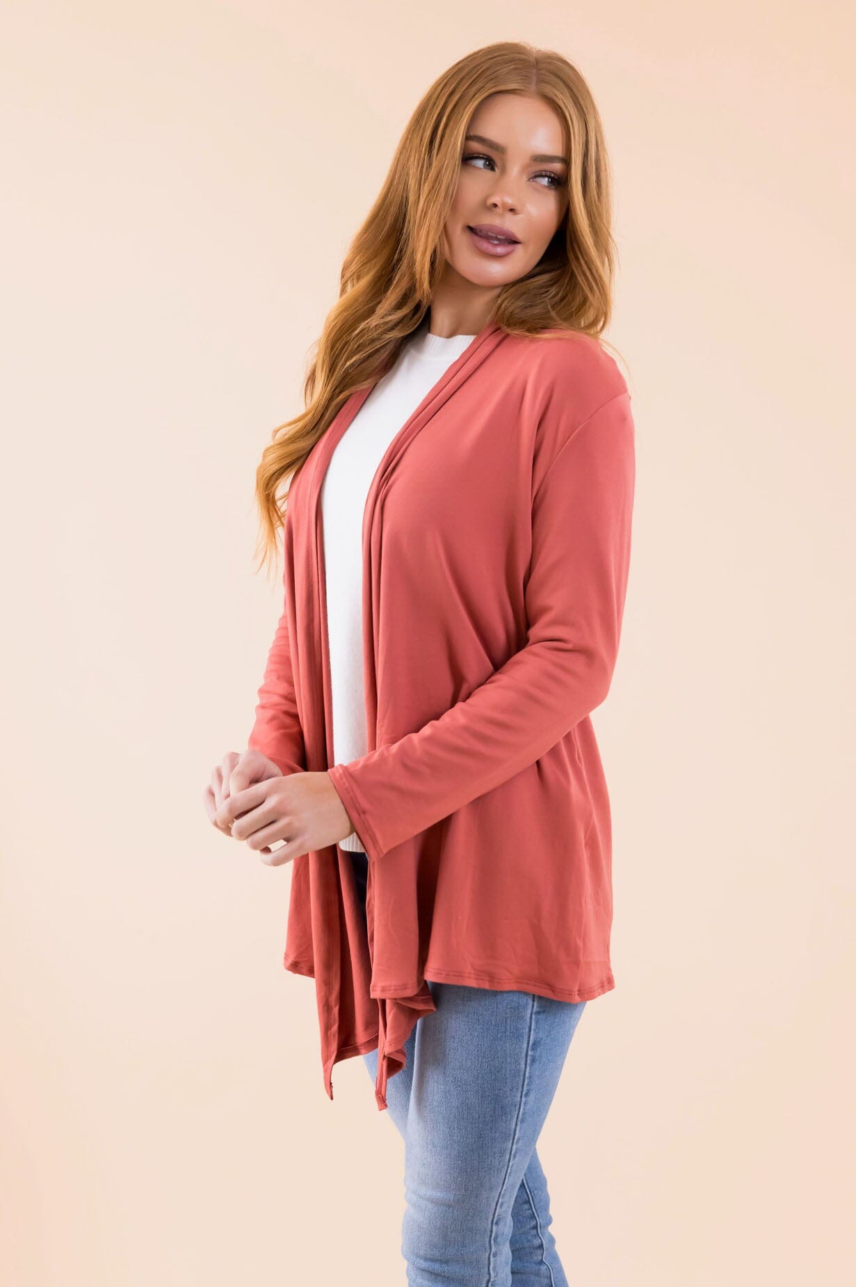 Standing Tall Modest Sweater Cardigan Modest Dresses vendor-unknown 