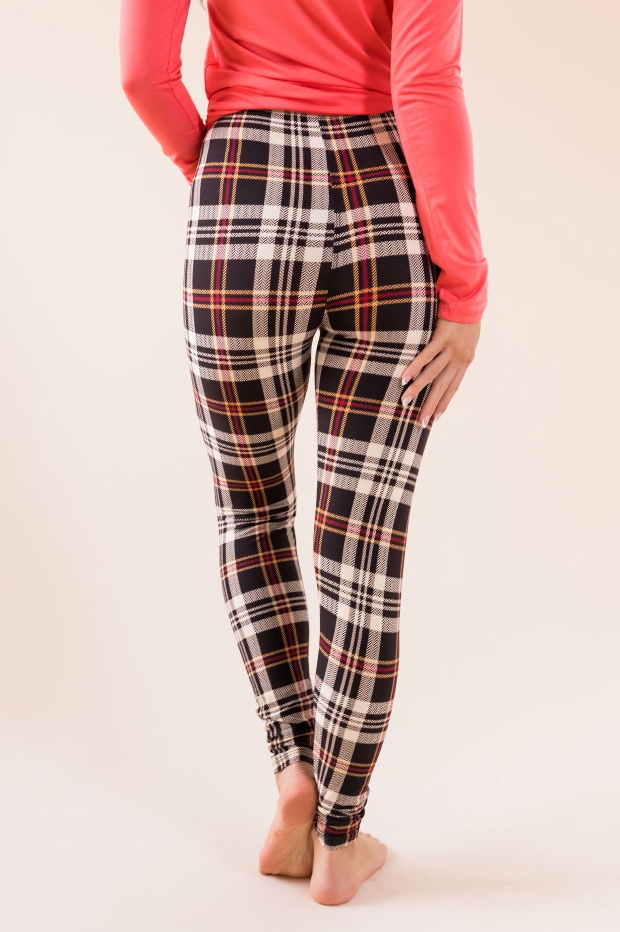 Christmas Wishes Leggings Accessories & Shoes vendor-unknown 