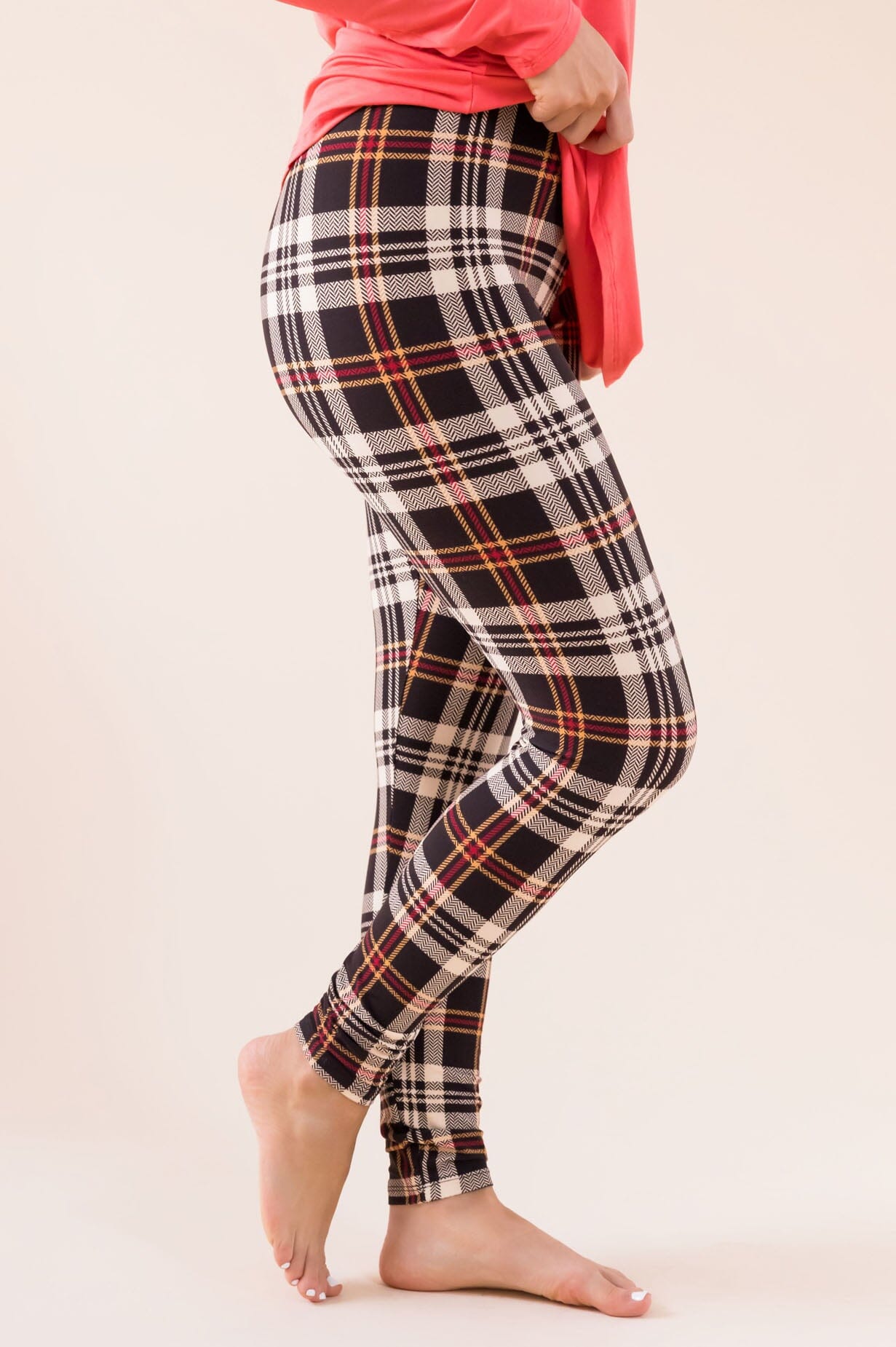 Christmas Wishes Leggings Accessories & Shoes vendor-unknown 