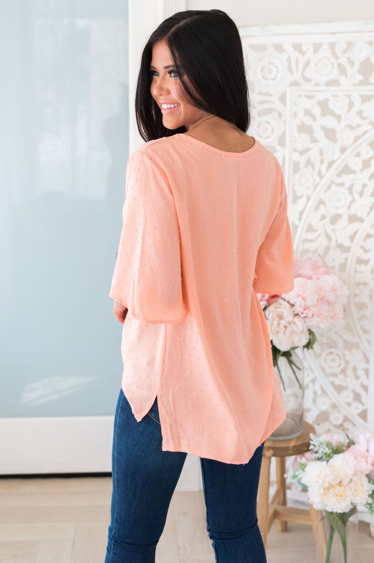 Shining A Light Modest Blouse Modest Dresses vendor-unknown 