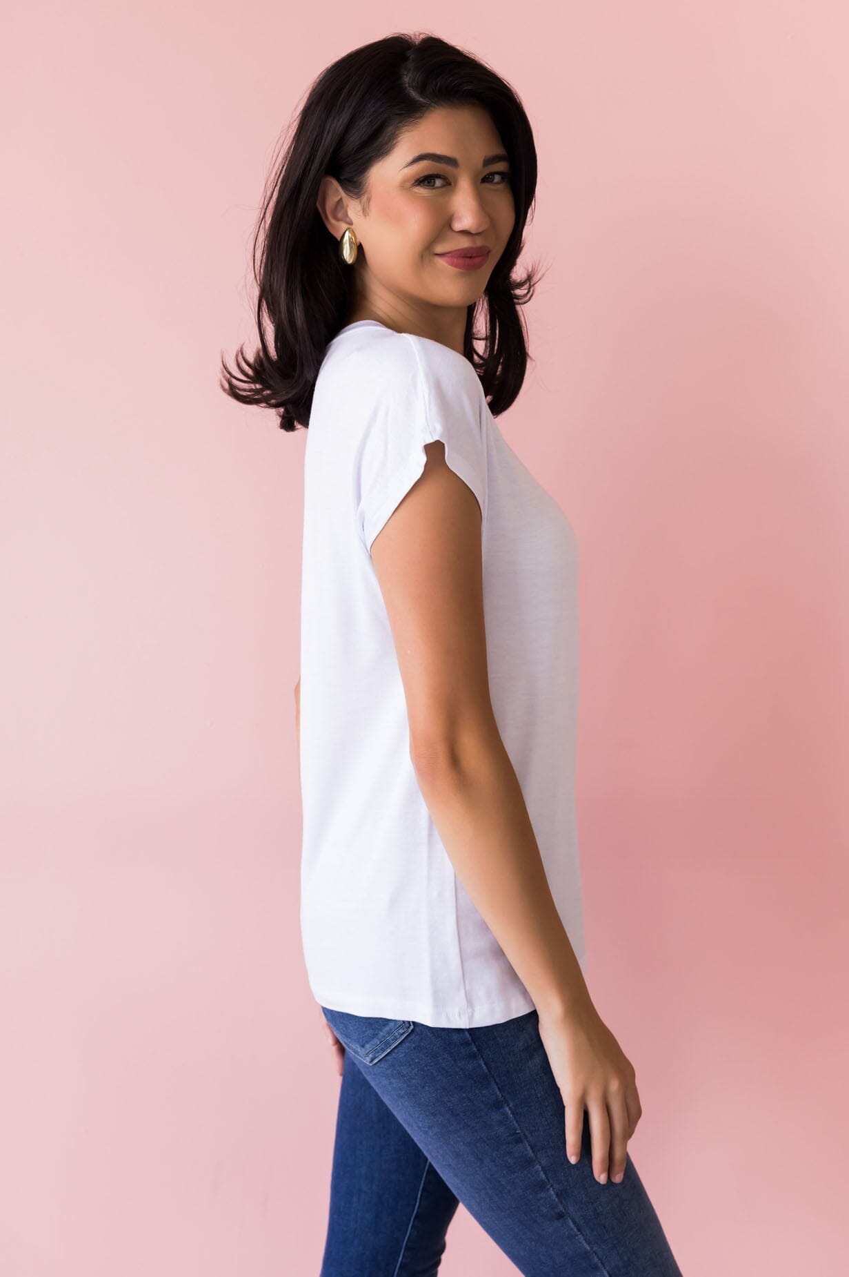 Basically Beautiful Pocket Tee NeeSee's Dresses 