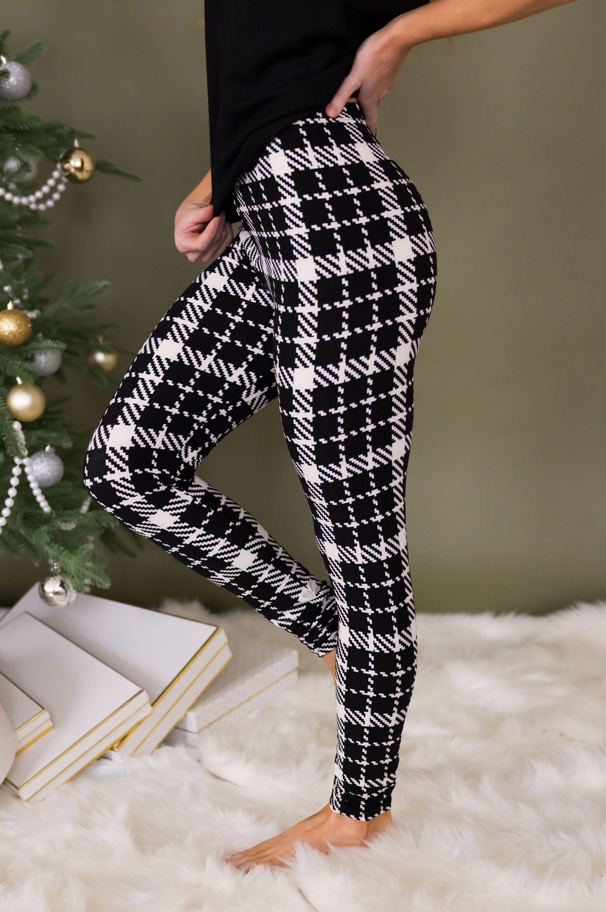 All I Want For Christmas Leggings Accessories & Shoes vendor-unknown 