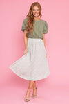Be The Sunshine Accordion Skirt Modest Dresses vendor-unknown
