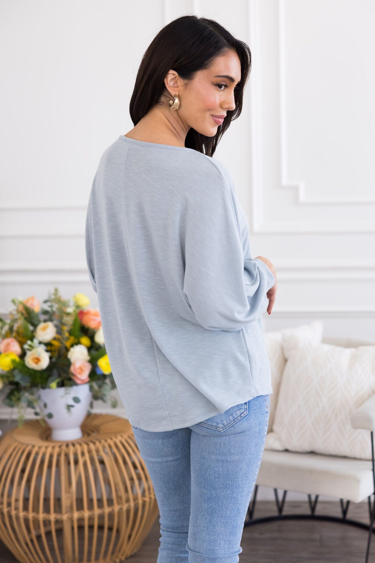 Limitless Love Balloon Sleeve Top Tops vendor-unknown 