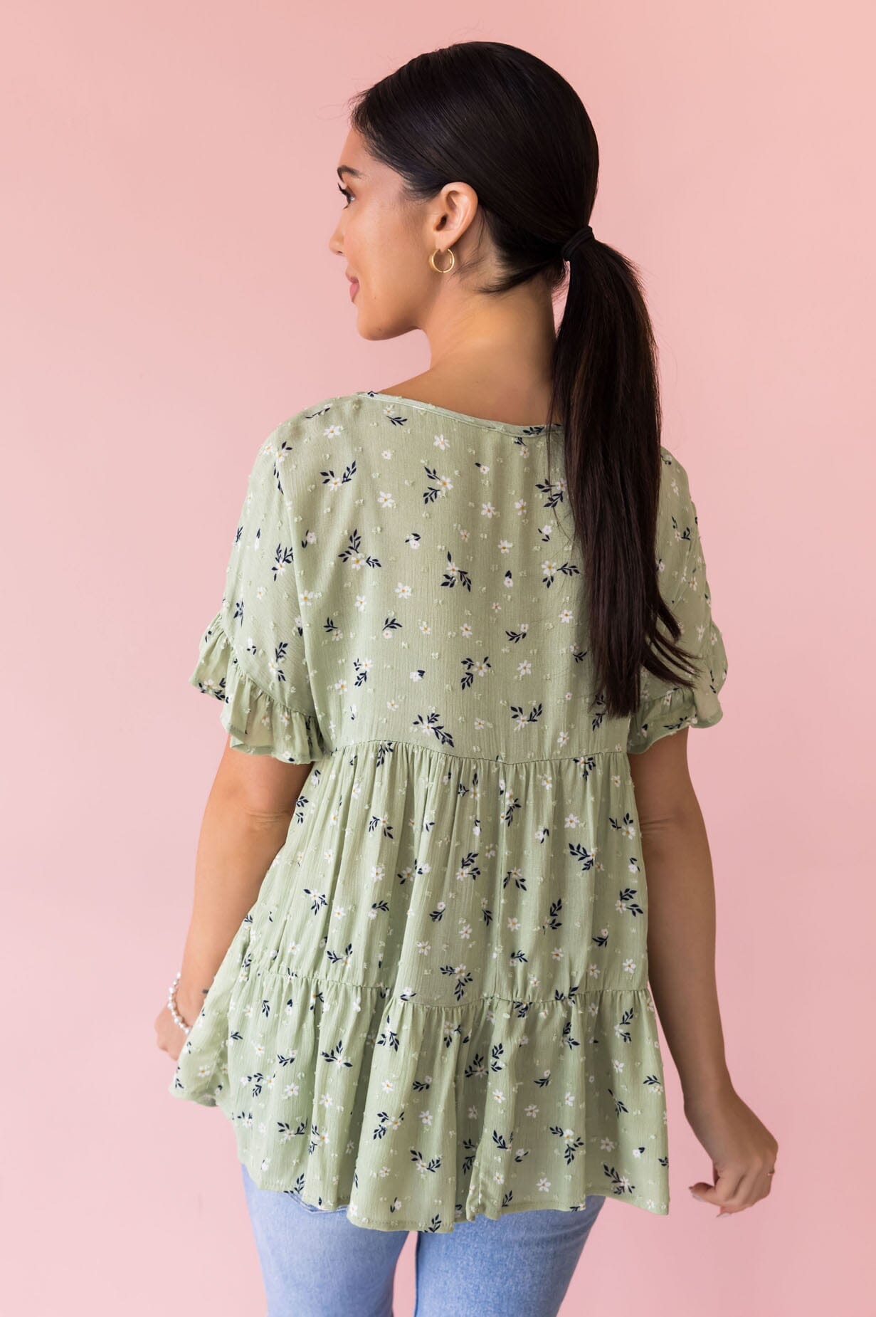 Dainty Daisy Modest Blouse Modest Dresses vendor-unknown 