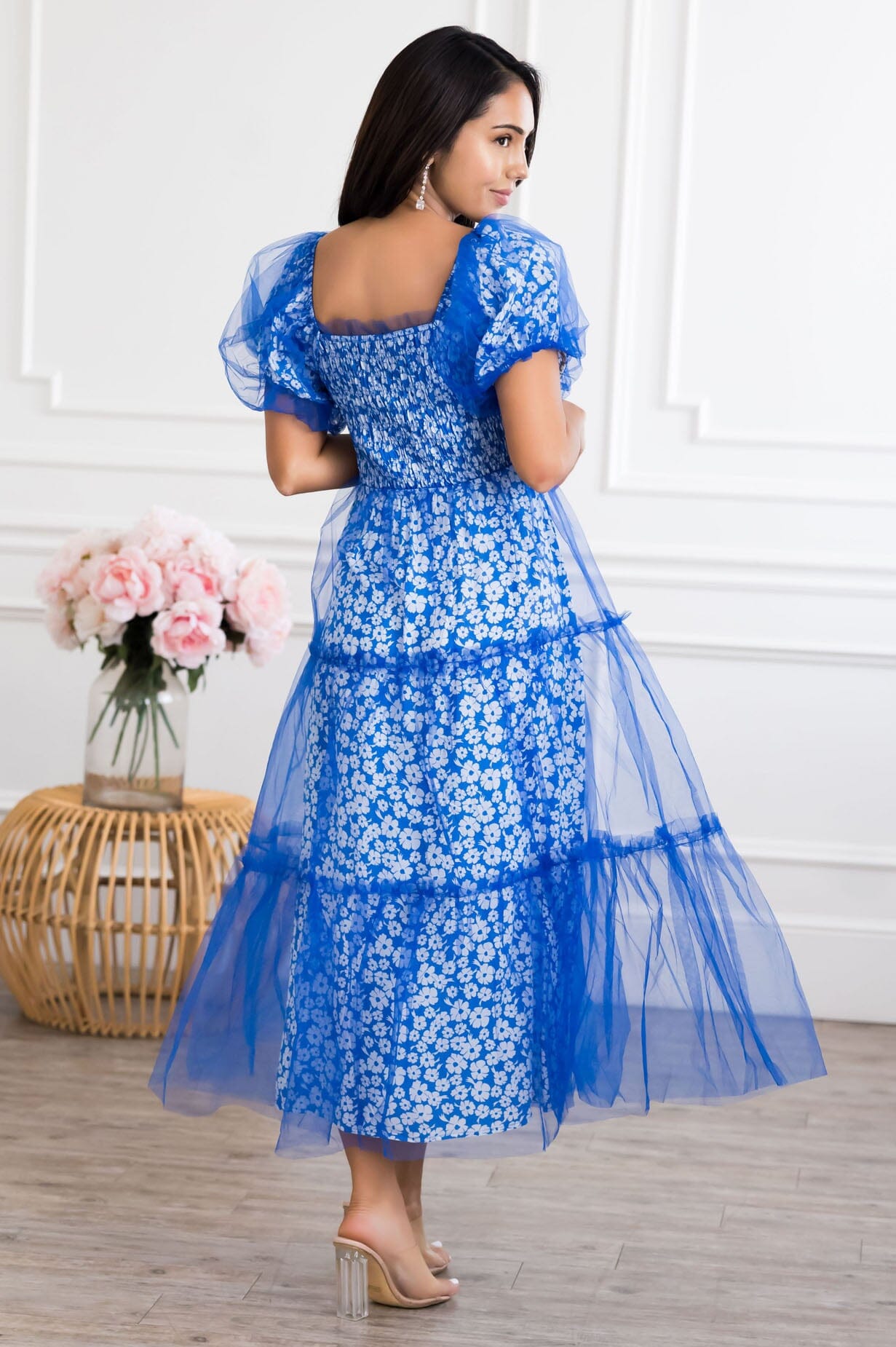 The Carla Modest Tulle Dress