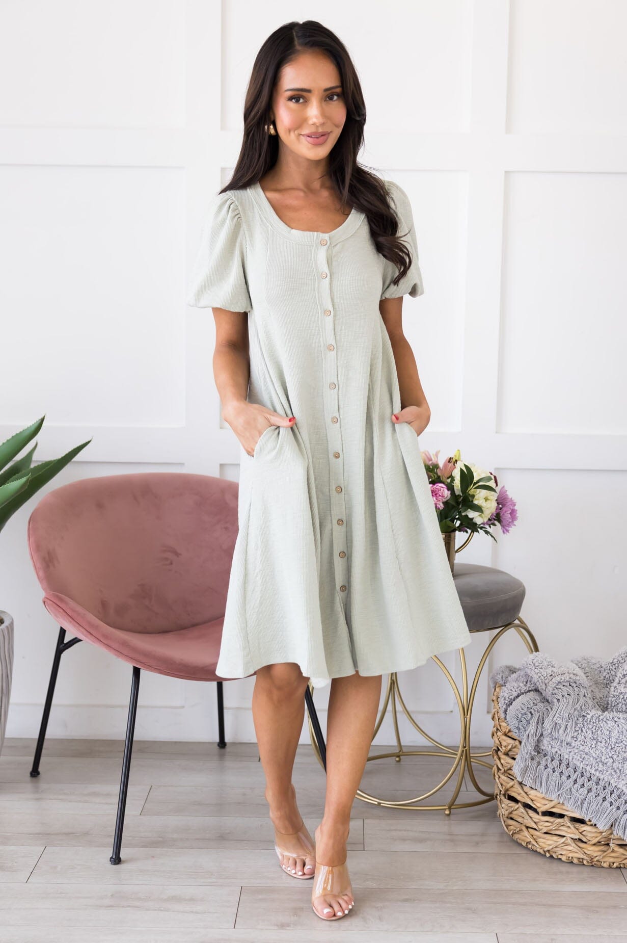 The Adrien Modest Dresses vendor-unknown 