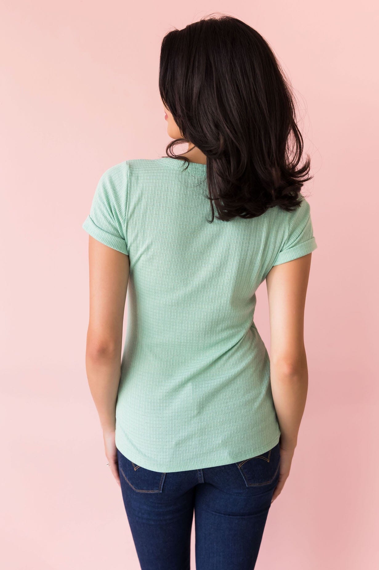 Sunset Watching Ribbed Top NeeSee&#39;s Dresses 