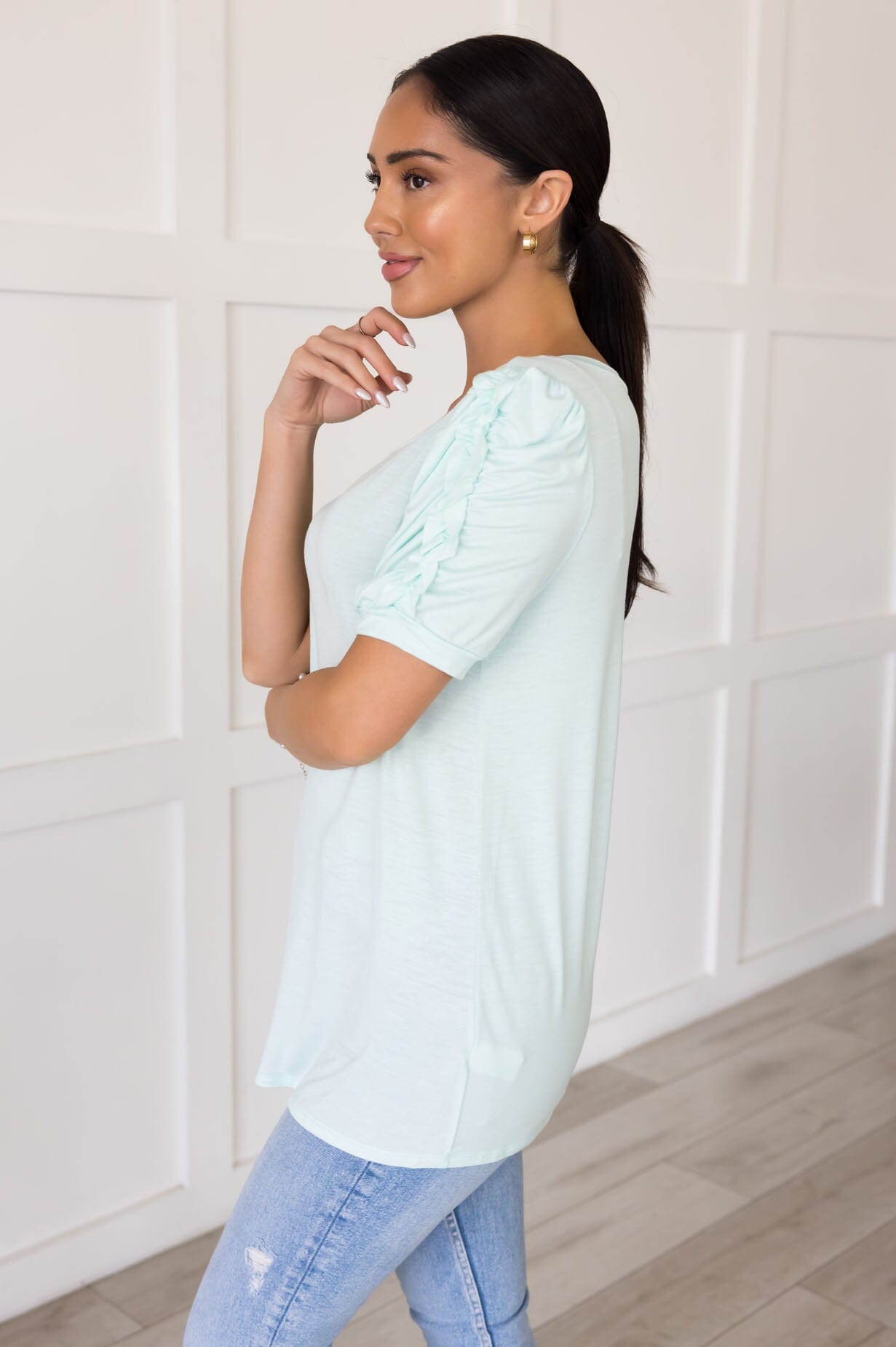 Daring Diva Modest Top Modest Dresses vendor-unknown 