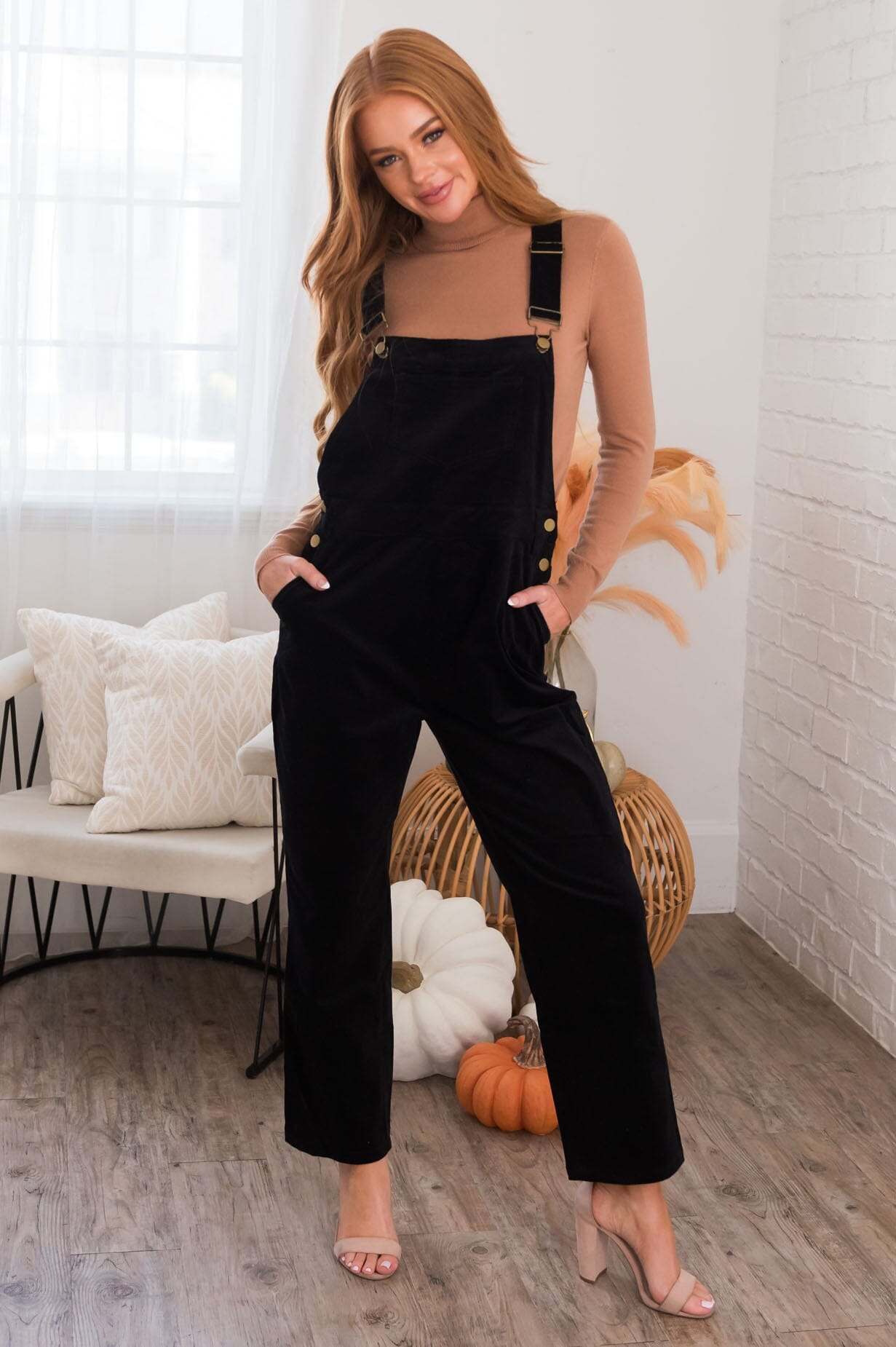 Feeling Fantastic Modest Overalls Modest Dresses vendor-unknown 