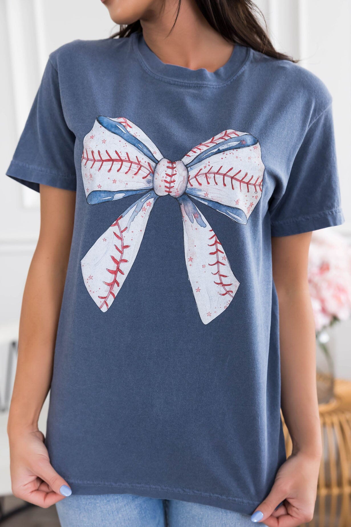 Out To The Home Game Graphic Tee Modest Dresses vendor-unknown 