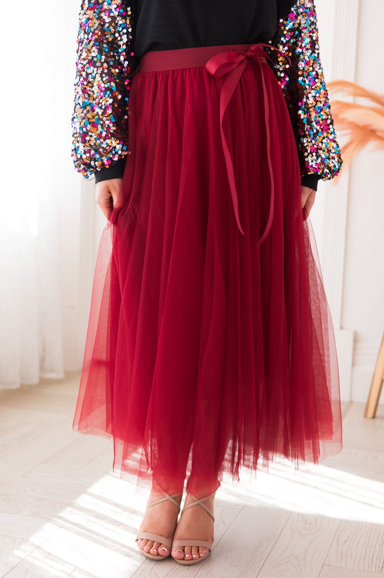 Forever Soulmates Modest Tulle Skirt Skirts vendor-unknown 