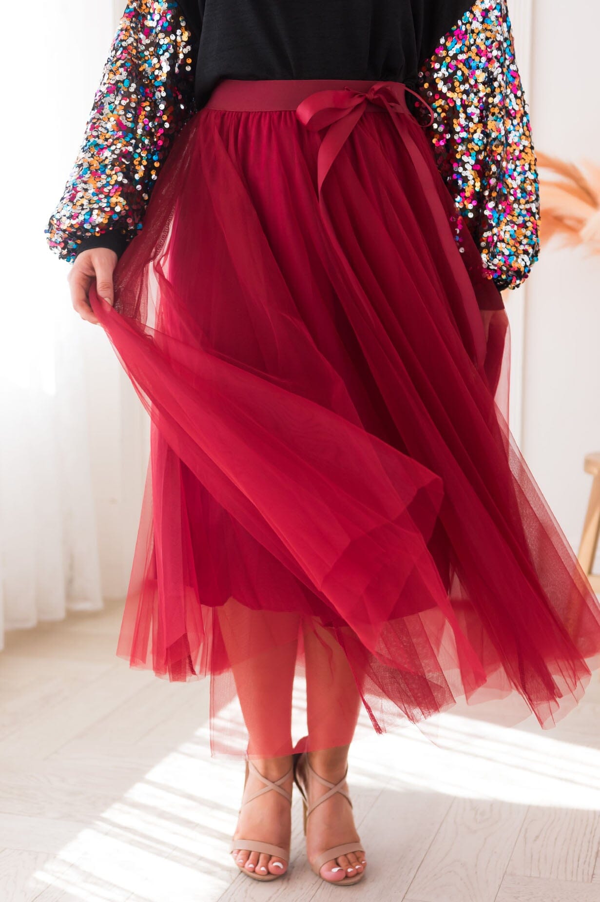 Forever Soulmates Modest Tulle Skirt Skirts vendor-unknown 