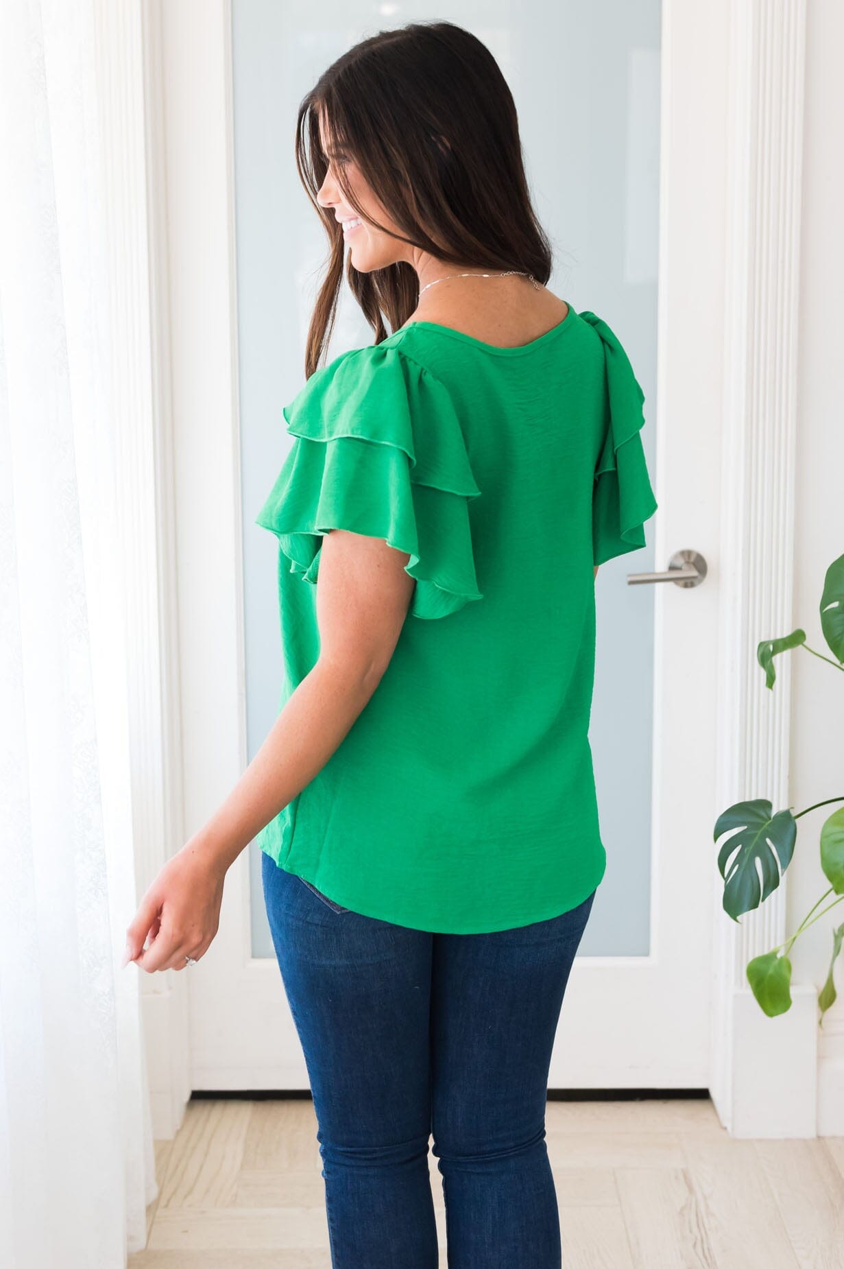 Perfect Pick Modest Blouse NeeSee's Dresses 