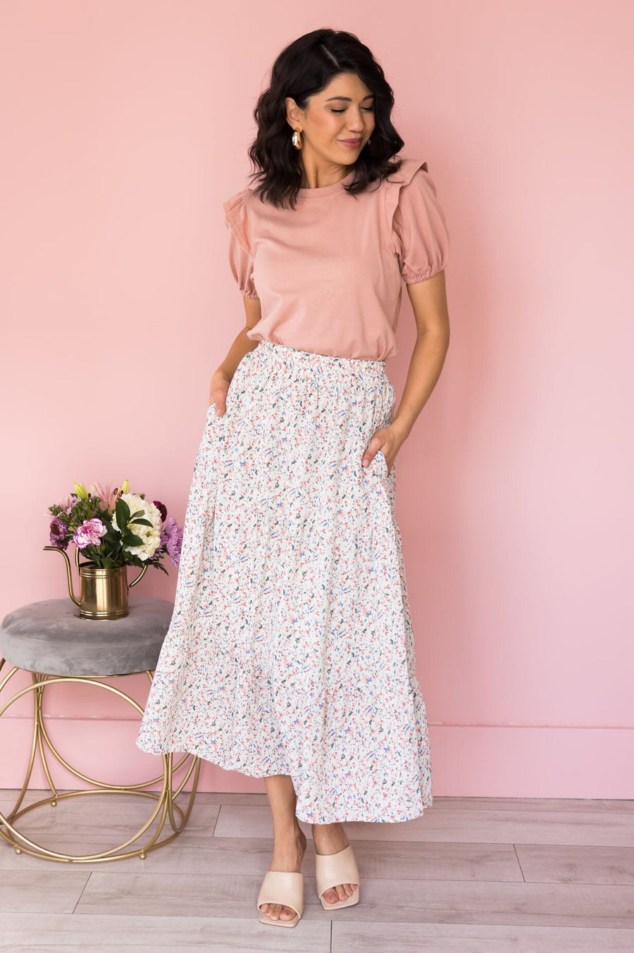 Set Your Sights Maxi Skirt Skirts vendor-unknown 