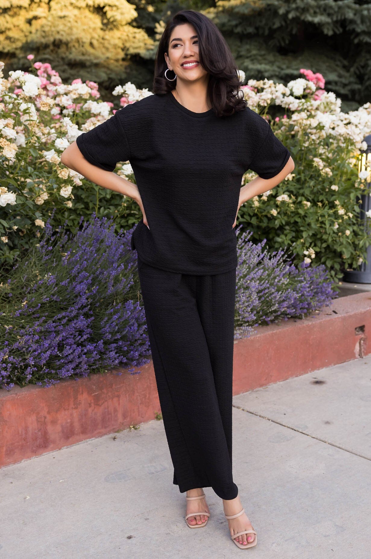 All That Class Textured Top Tops vendor-unknown 