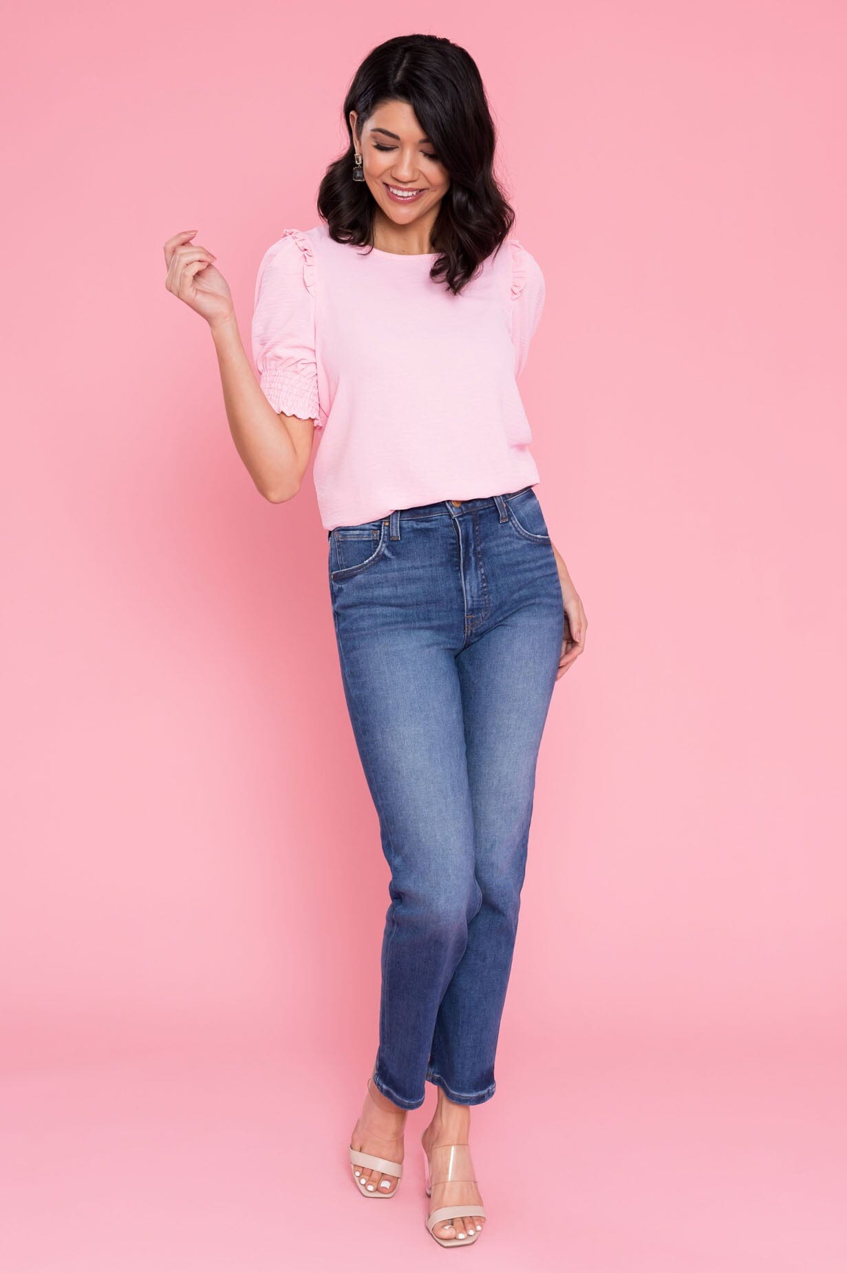 Feeling The Sunshine Puff Sleeve Blouse NeeSee's Dresses 