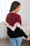 Cozy Afternoon Modest Sweater Tops vendor-unknown