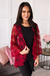 Cheerful Outlook Kimono Tops vendor-unknown
