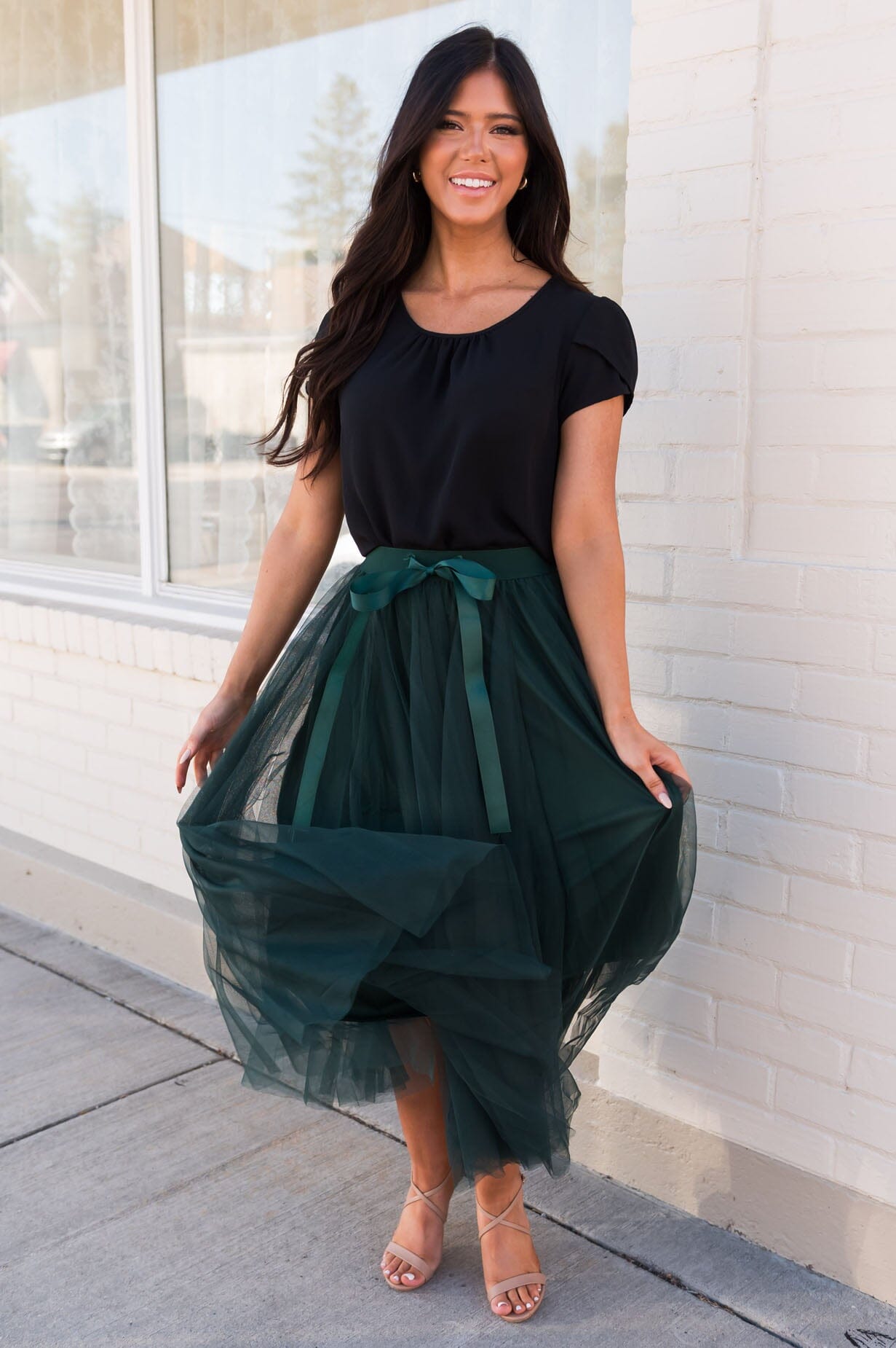 Forever Soulmates Modest Tulle Skirt Skirts vendor-unknown 