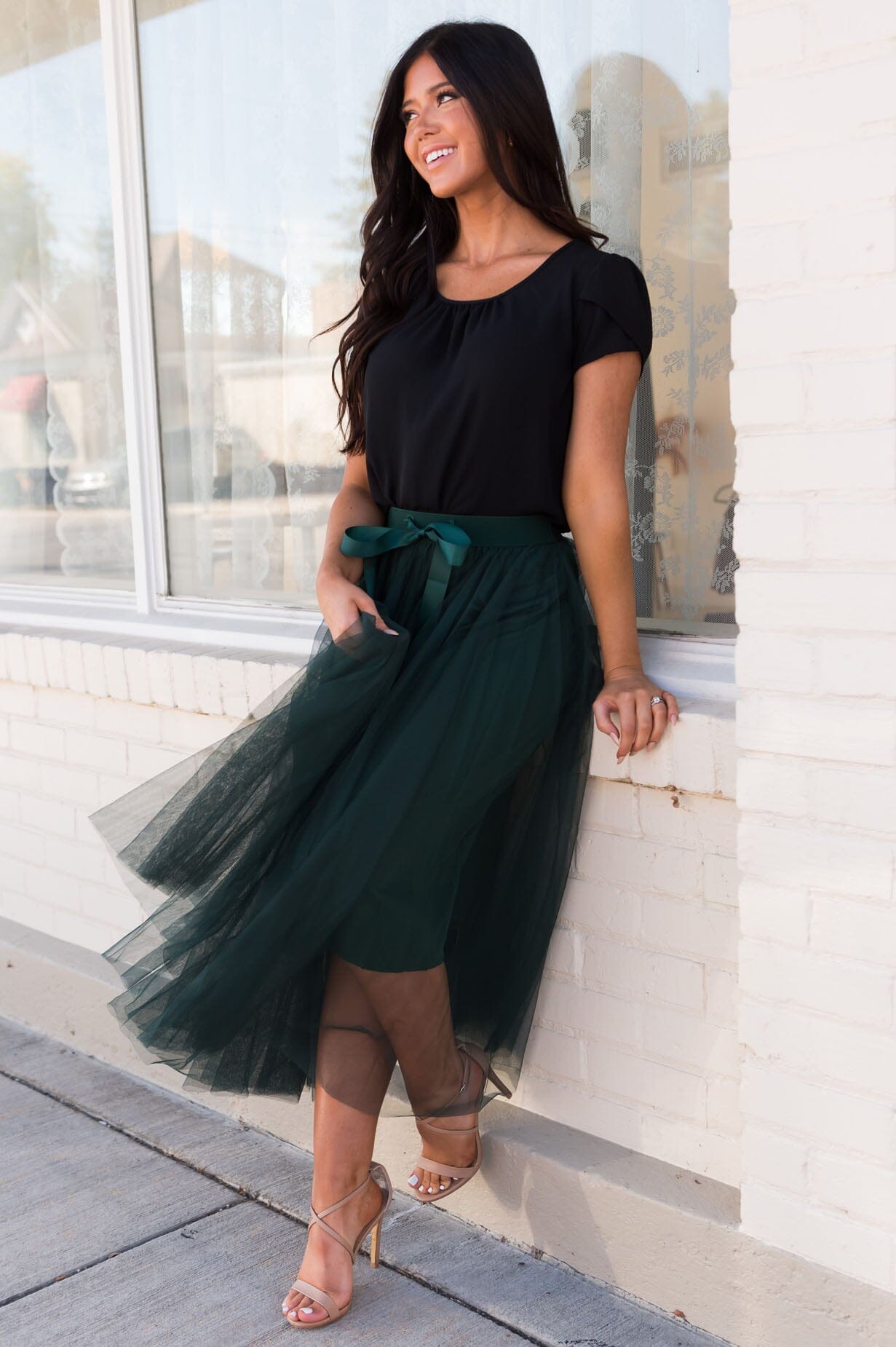 Forever Soulmates Modest Tulle Skirt Skirts vendor-unknown 