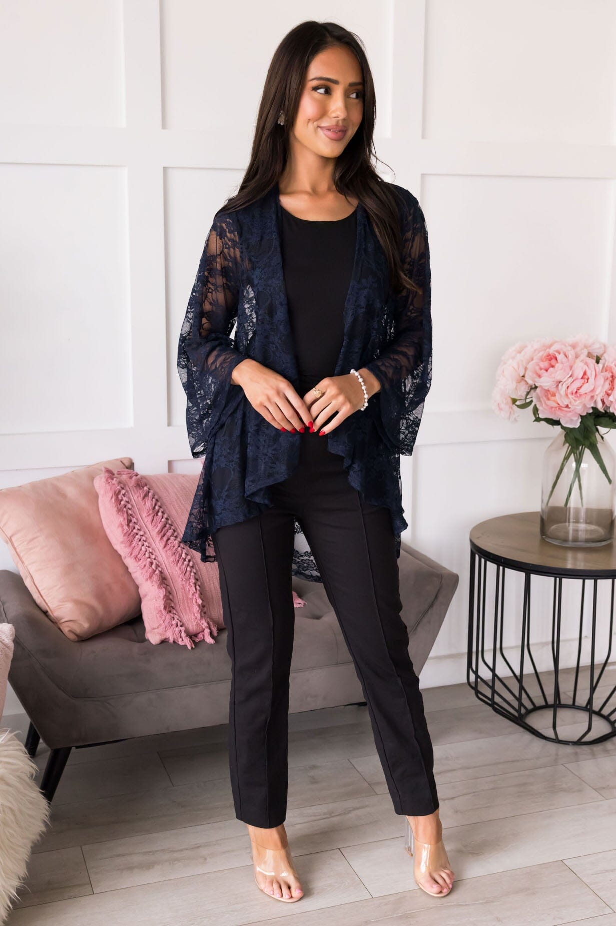 Cheerful Outlook Kimono Tops vendor-unknown 