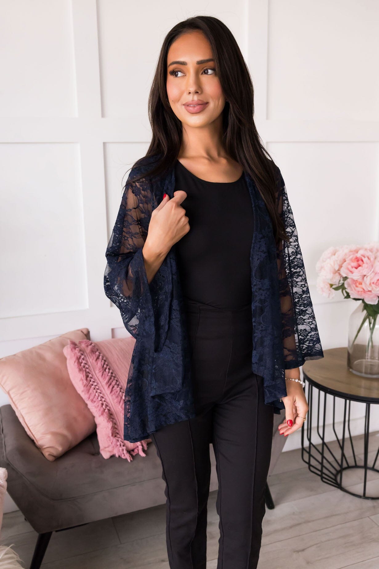 Cheerful Outlook Kimono Tops vendor-unknown 