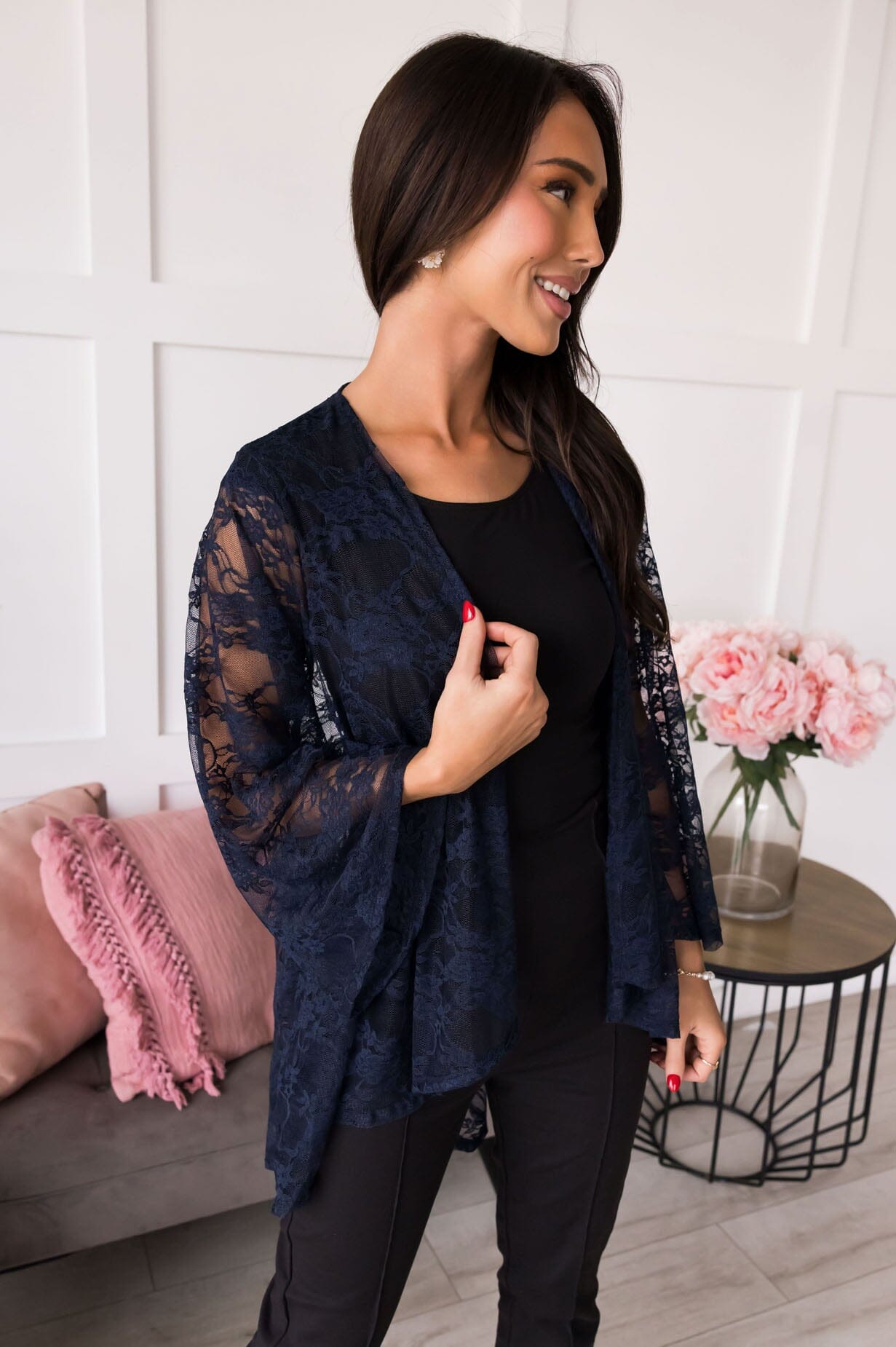 Cheerful Outlook Kimono Tops vendor-unknown 