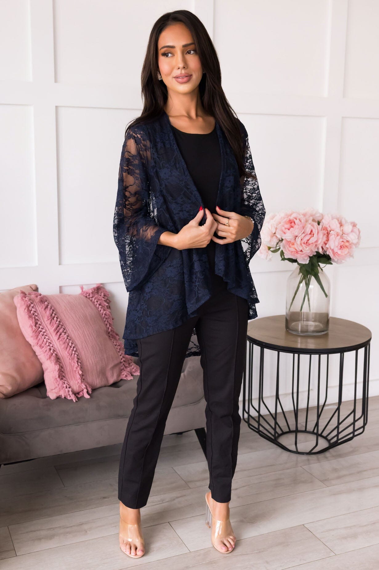 Cheerful Outlook Kimono Tops vendor-unknown 