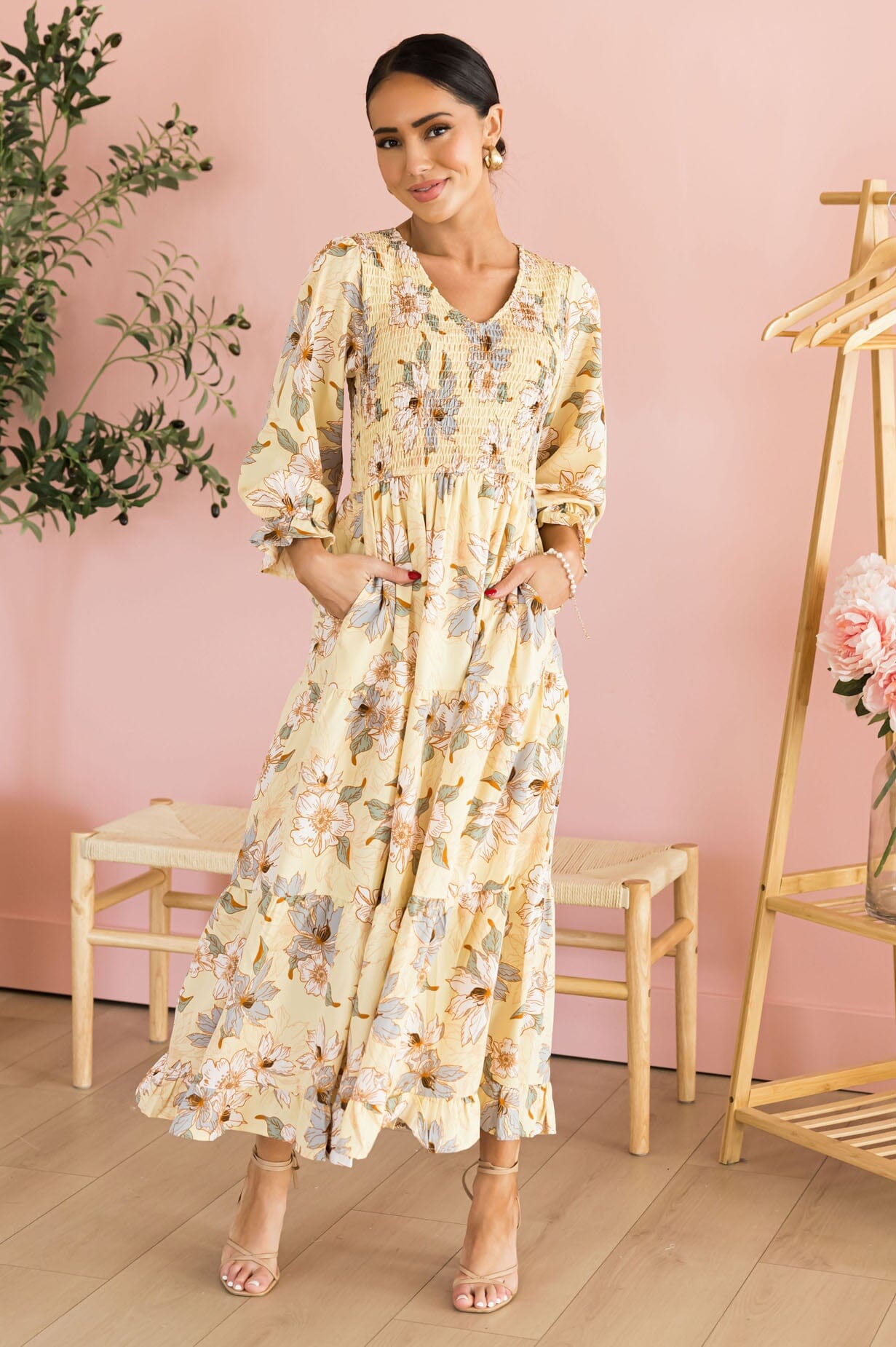 The Gabbie Anne Modest Dresses vendor-unknown 