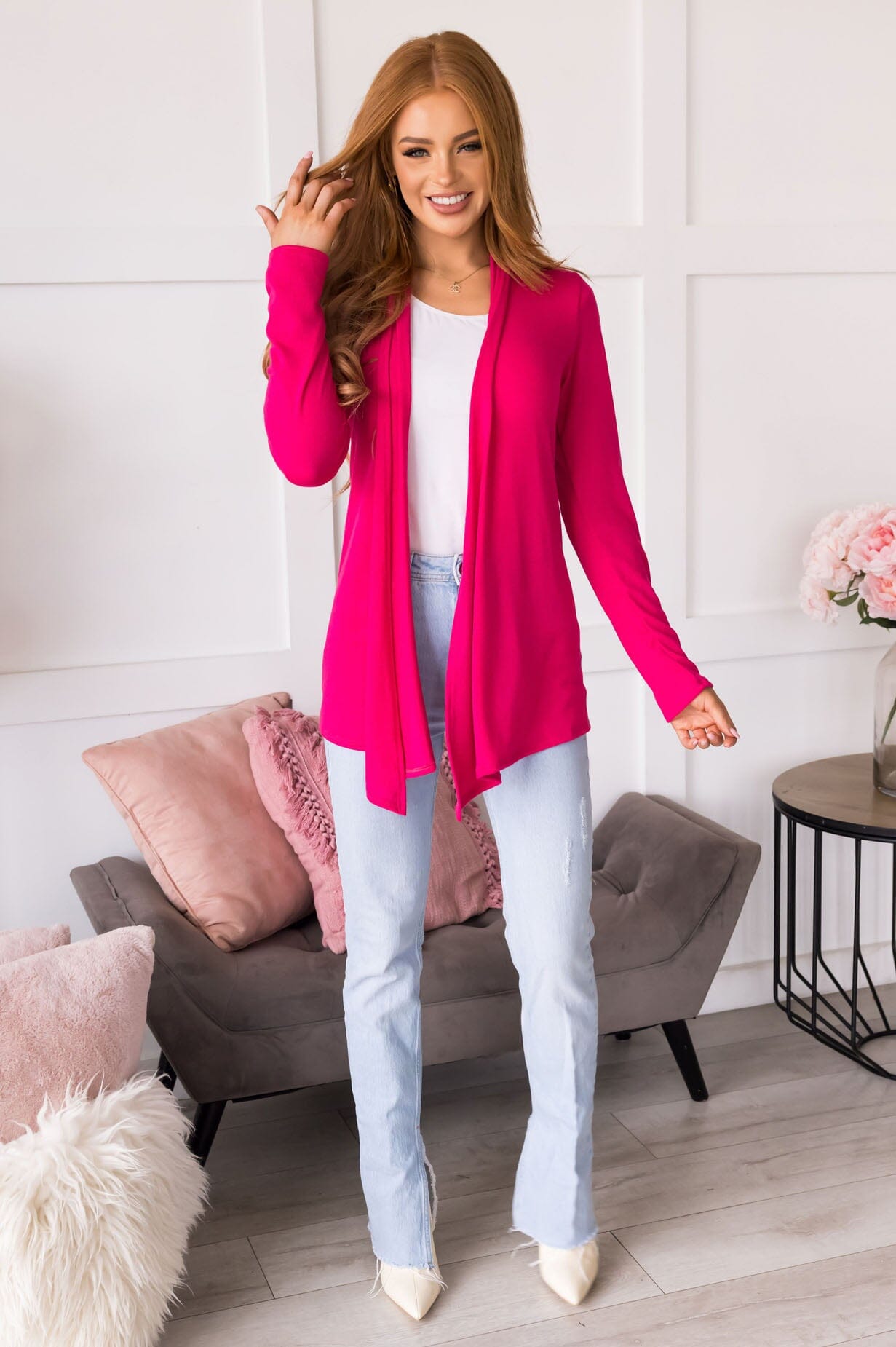 New Statements Modest Sweater Cardigan Modest Dresses vendor-unknown 