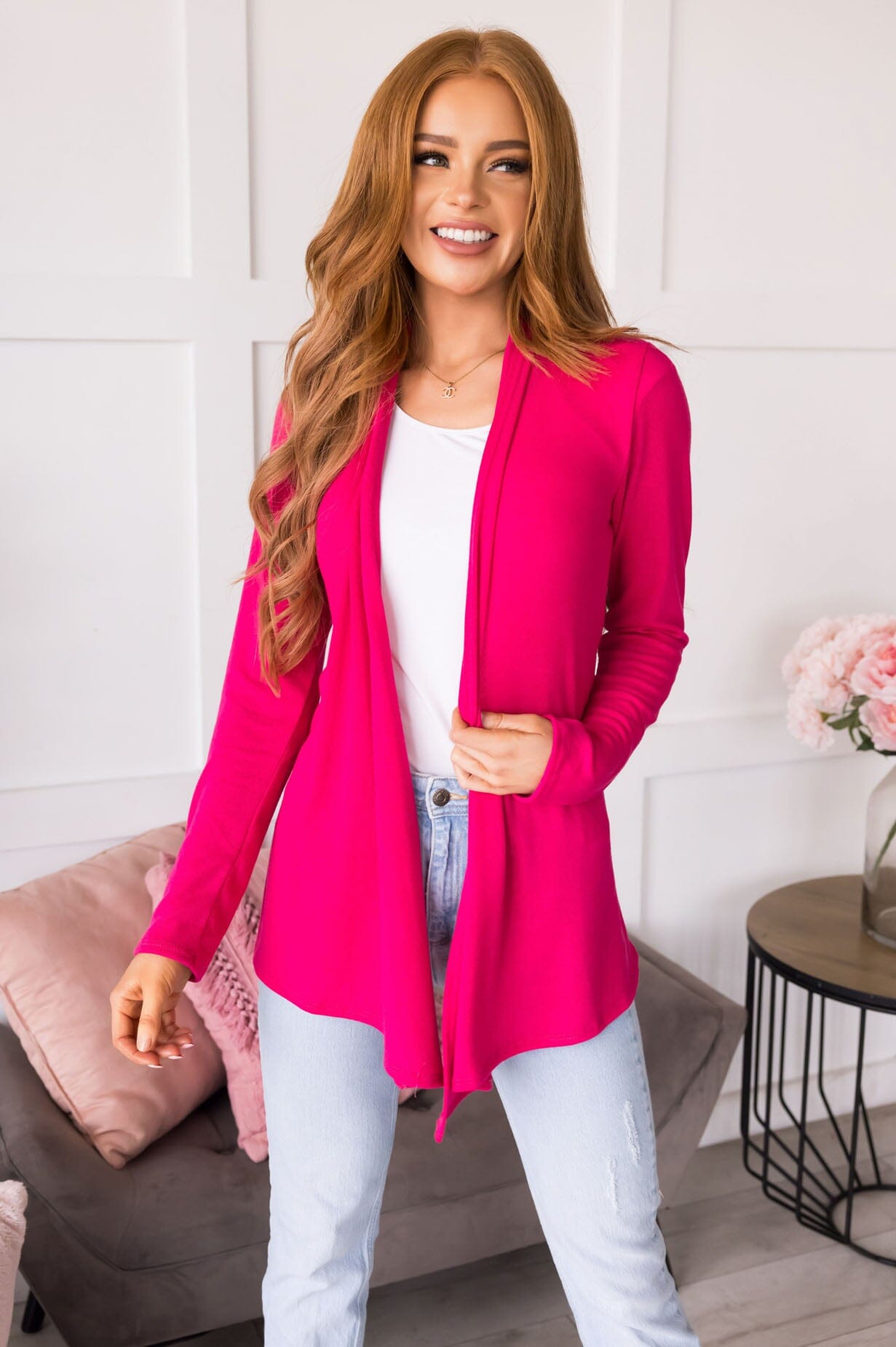 New Statements Modest Sweater Cardigan Modest Dresses vendor-unknown 