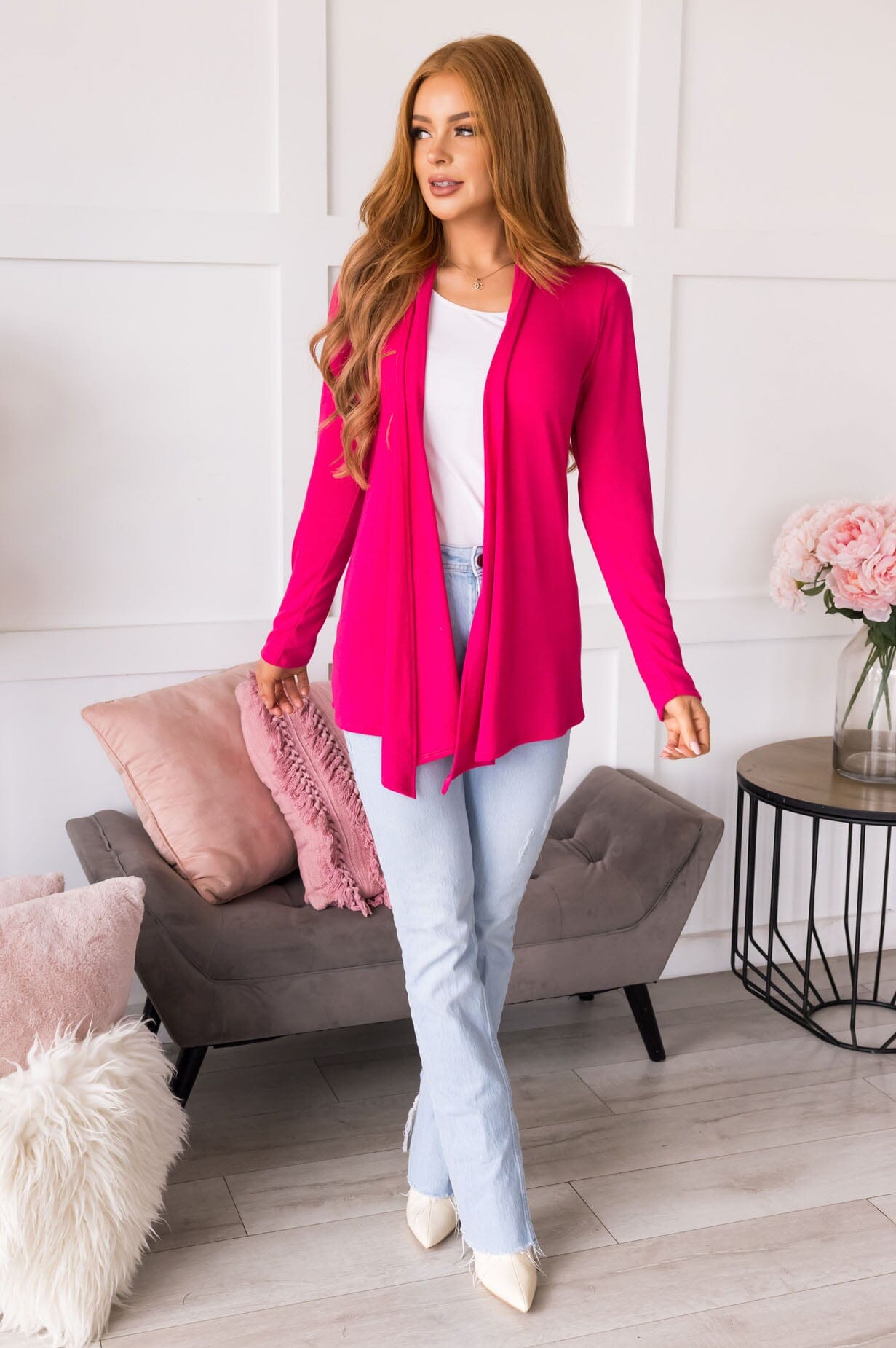 New Statements Modest Sweater Cardigan Modest Dresses vendor-unknown 