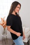 Instant Love Modest Bubble Sleeve Top Tops vendor-unknown