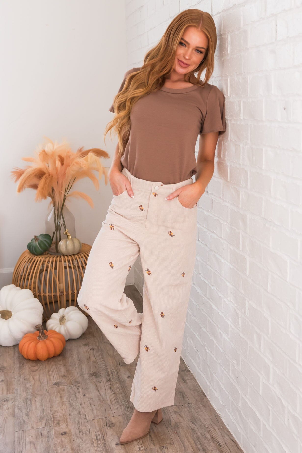 Ready For Fall Modest Corduroy Pants Modest Dresses vendor-unknown 