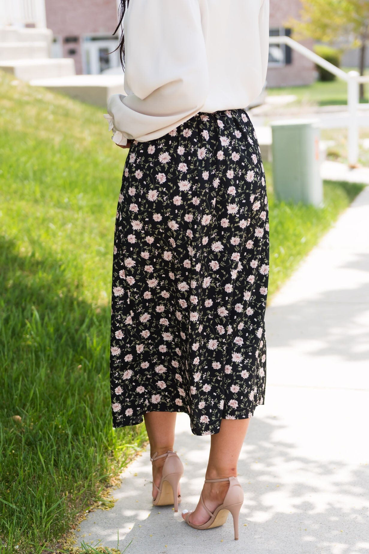 Always Included Modest Floral Skirt