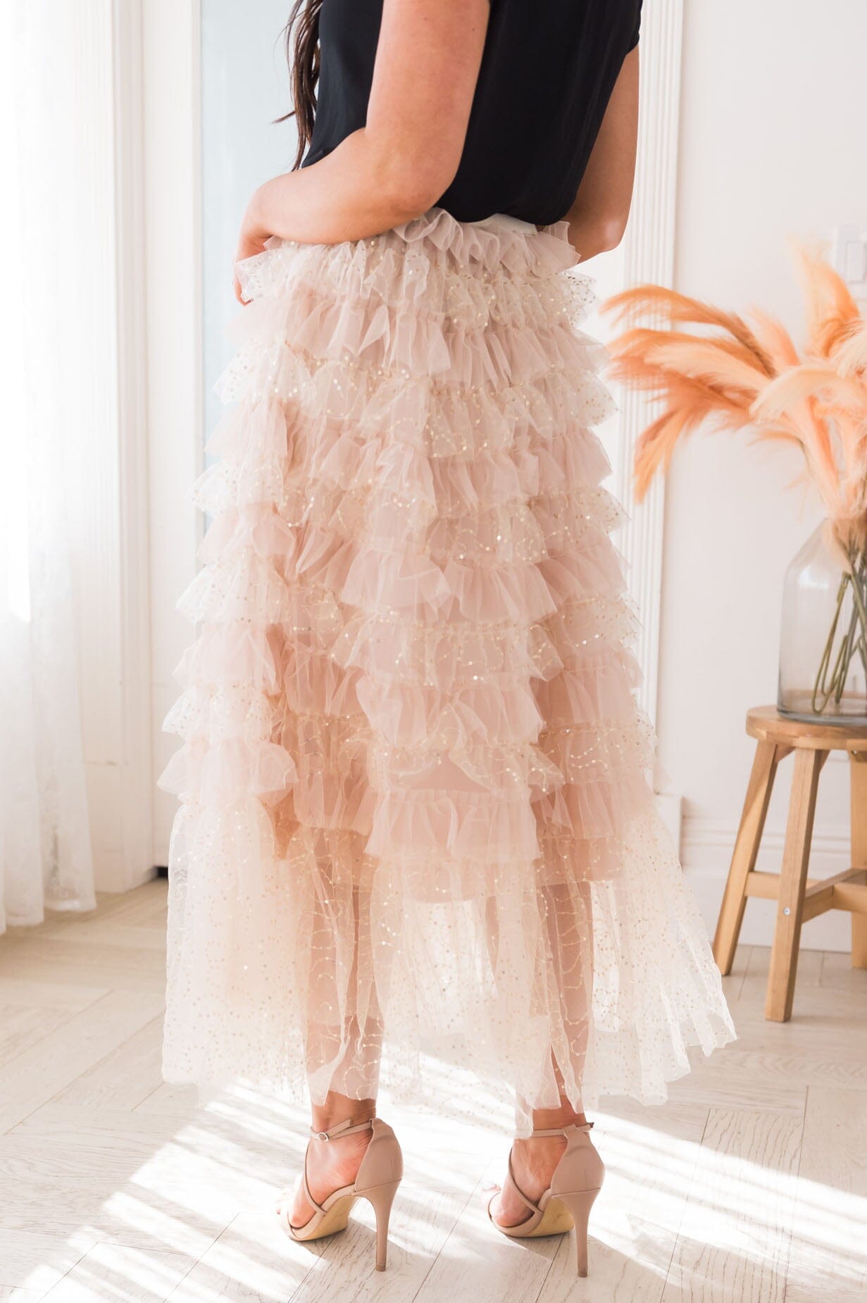 Only In Fairytales Modest Tulle Skirt Skirts vendor-unknown 