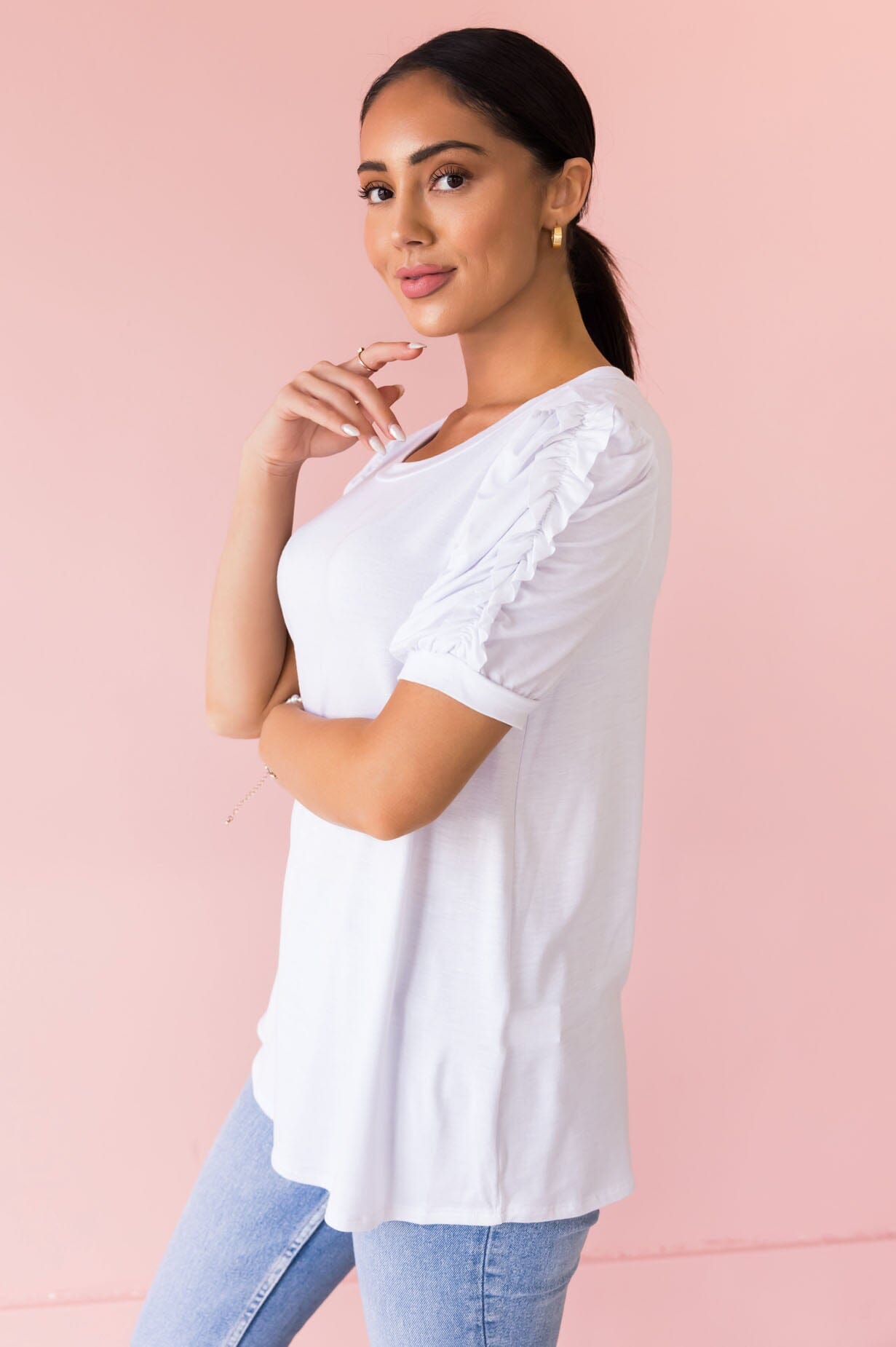 Daring Diva Modest Top Modest Dresses vendor-unknown 