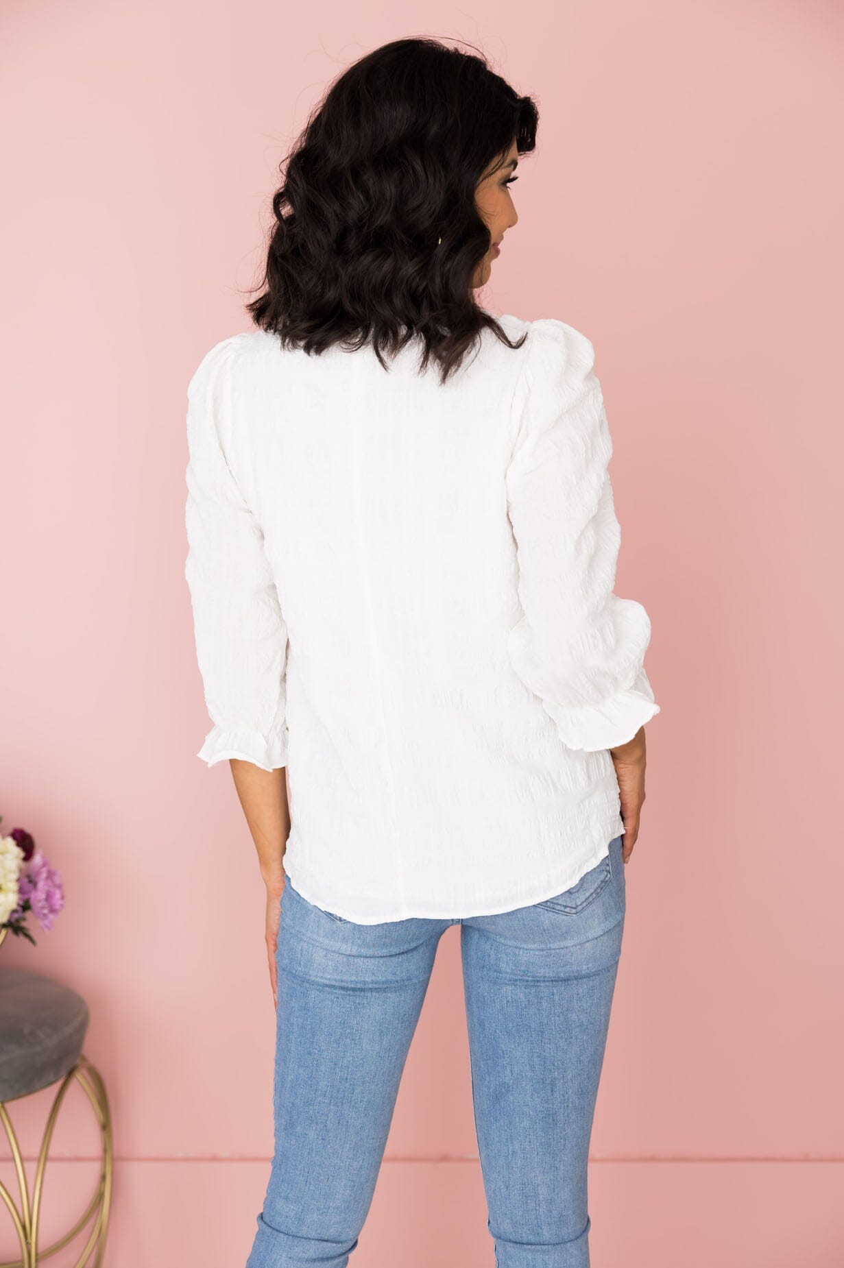 Brighter Days Ahead Eyelet Blouse Modest Dresses vendor-unknown 