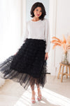 Only In Fairytales Modest Tulle Skirt Skirts vendor-unknown 
