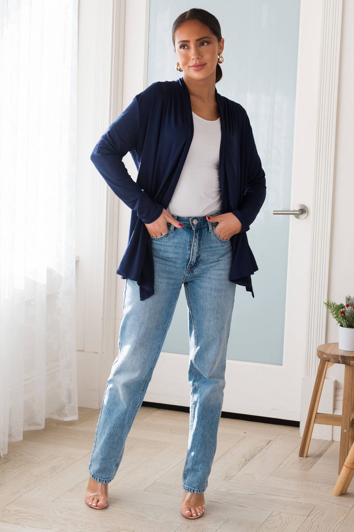 Standing Tall Modest Sweater Cardigan Modest Dresses vendor-unknown 